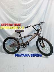 Sepeda BMX Anak Evergreen 20 Inch - Black Classic