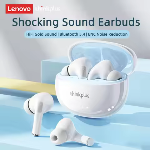 LP5 Pro Original Lenovo TWS Bluetooth Earbuds Wireless Headphones HiFi Stereo Bass Long Battery Gami