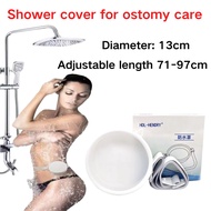 Ostomy waterproof cover shower cover for stomy bag suitable for one-pc and two-pc,colostomy bag cove
