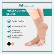 Mama Wonders Ankle Compression Sleeve – Plantar Fasciitis | Achilles Tendonitis | Ankle Injury