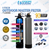 𝐖𝐀𝐓𝐄𝐑𝐌𝐀𝐍 Sand Filter Outdoor Whole House Water Filter 7 Layer FRP / Penapis Air Bersih Luar Rumah 7 