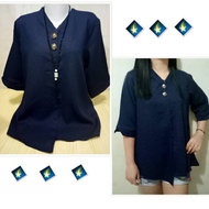 Women's V-neck Blouse/women's top