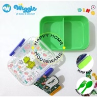 TECHNOPLAST HELLO DINO Lunch Box 750ml Divided Lunch Box SQ107.WGHD