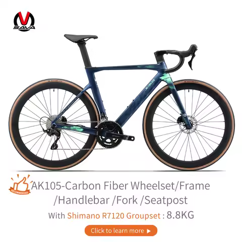 SAVA Sunset Dusk full Carbon Fiber Road Bike 24 Speed Road Bike 700C Carbon Wheel Racing Bike Adult 
