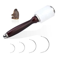 (WKZB) Leather Mallet Hammer Leather Craft Mallet for Leather Craft DIY Engraving Punching Stamping