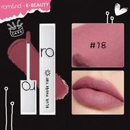 Son môi Romand BLUR FUDGE TINT 18 BAD BERRY, Son môi Romand, Son bóng, Son tint lì Nhẹ, Dạng kem, Có