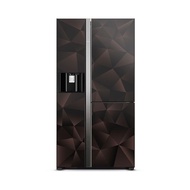 HITASHI ตู้เย็น SBS R-M600VAGP9THX GBZ 20.1Q