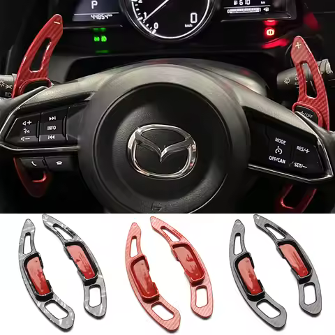 For Mazda Steering Wheel Paddle Shift Extension For Mazda 2 3 6 CX-3 CX-4 CX-5 CX-9 MX-5 Mazda acces