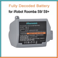 Replacement Baery for iRobot Roomba S9 S9  Authentic Series, 14.4V 4400mAh Rechargeable Li-ion Baeri ABL-B