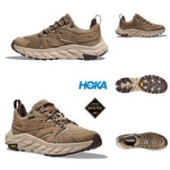 男裝size US 7.5 to 13 HOKA ONE ONE Anacapa Low Gore-Tex/GTX/GORETEX Men's Hiking Shoes COLOR: Dune_Oxford Tan