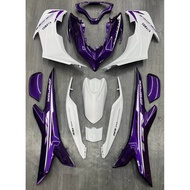 COVERSET NVX V2 DESIGN 3 PURPLE EHITE AEROX