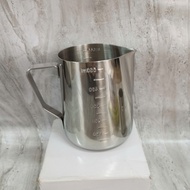 Ca đánh sữa inox có vạch chia 350ml 550ml Stainless Steel Milk Jug