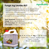 4L Ag-Tech Ag Leader 954 469 368 Ca Humus Seaweed Amino NPK Foliar Fertiliser | Baja Foliar Baja Pok