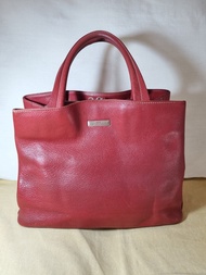 Tas Preloved Balenciaga Red Satchel Bag Original Aunthentic