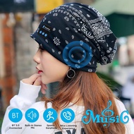 bluetooth earphone headphone bluetooth Bluetooth Headset Air Conditioning Cap Detachable Washable He