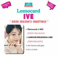 Jo's Market Photocard IVE 2025 Season's Greeting Colorful Days with IVE Wonyoung Hologram Unofficial