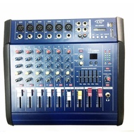 J Home เครื่องขยายเสียง Power mixer เพาเวอร์มิกเซอร์ Power Mixer รุ่น 6300 เพาเวอร์มิกซ์ มิกเซอร์ ม
