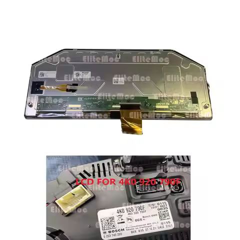 12.3" LQ123M5NZ01 LCD Display for Audi A7 Sport A6 Q8/Q7/q5l/A6/A8 Instrument Cluster 4K0 920 790F 4