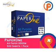 PaperOne A4 Copier Paper All Purpose 80gsm - 500 sheets