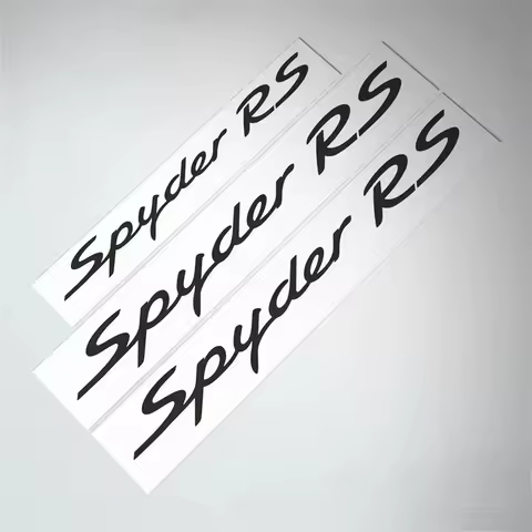 For 718 spYder rS Body Side Letter Skirt Letter Door Tail Marker Letter Car Sticker Decal