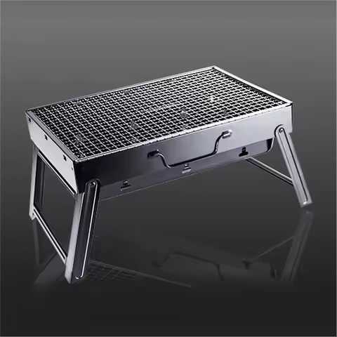 Portable Folding Barbecue Stove Barbecue Oven Outdoor Camping Household Charcoal BBQ Grill Carbon Ov