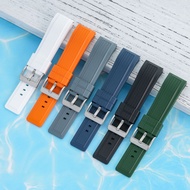​20/22MM Liquid Silicone Watch Strap Band For Swatch For Blancpain Fifty Fathoms