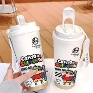 Xiaoxin Coffee Cup,Pixel Zebra Crossing,Comfortable design,With Warm Cup Kitchenware With Lanyard Fl