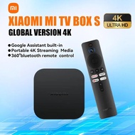 Global Version Original Mi TV Box 2Nd Gen 4K Ultra HD 2G 8G Wifi BT5.2 Google TV Cast Netflix Smart TV Box S Media Player