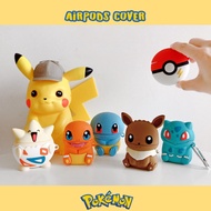 Pokémon series earphone case for AirPods3gen case Gengar 2021 new for AirPods3 headphone protective case compatible with AirPodsPro case AirPods2gen case