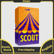 SCOUT For The Show Board Game 2-5 orang parti keluarga abstrak strategi permainan 20min