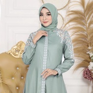 Elvrist - Gamis Renata  Toyobo Bordir Tabur Dada