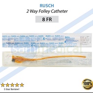 Rusch 2 Way Folley Catheter 8 FR