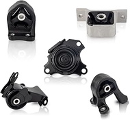 ENA Engine Motor and Trans Mount for A4504 A6597 A6596 A4506 A65010 Set of 5 Compatible with Honda 2