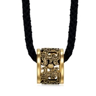 CHOW SANG SANG Cultural Blessings 999.9 24K Solid Gold Price-by-Weight 9.73g Gold Dragon Necklace fo