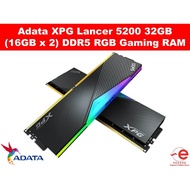 Adata XPG Lancer 5200 32GB (16GB x 2) DDR5 RGB Gaming RAM