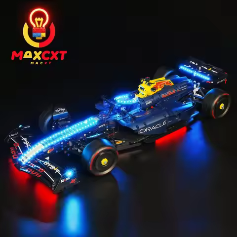 MAXCXT LED Light For LEGO 42206 Technic Oracle Red Bull Racing RB20 F1 Car DIY Decorative Lamp Not I