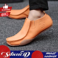Sepatu Pansus Kulit Sapi Import Keren Bm Honse Hitam Slip On Loafers Sepatu Kulit Pria Terbaru 2023