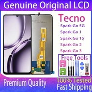 Original For Tecno Spark Go 5G Go 1 Spark Go 1S Spark Go 2 Spark Go 3 LCD Display Touch Screen Repla