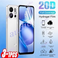 itel A100Cs 4G 3Pcs 20D Full Coverage Hydrogel Film For Itel A100Cs A100C itelA100Cs itelA100C 4G 20