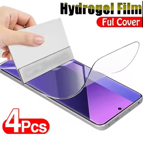4PCS Hydrogel Film For OPPO Find X7 Ultra X5 X6 Pro X3 Lite Screen Protector For OPPO Reno 11 10 9 8