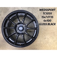 NEW RIM WEDSSPORT TC105X 15 INCHI