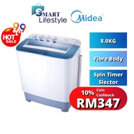 Midea Semi Auto Washing Machine (8.0kg) MSW-8008P