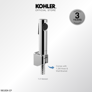 [Upgraded] KOHLER Cuff Hygiene Spray with Wall cket & Hose Anti-bacterial Bidet Spray Polished Chrom