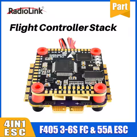 Radiolink F405 Flight Stack F405 Flight Control 55A ESC 3-6S Lipo 30.5x30.5mm BMI270 Gyro For Remote