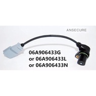 Original  Crankshaft Position Impulse  Sensor For Audi A1 A3 8L 8P A4 B7 A6 C6 TT 1.8 2.0 06A906433G