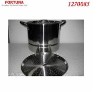 STOCK POT SUPRA 30QT + STEAMER