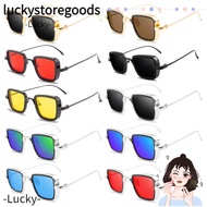 LUCKYSTOREGOODS Steampunk Sunglasses Metal Steampunk Sunglasses UV400 for Men Women