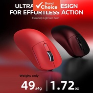 ATTACK SHARK X3 3-Mode Wireless Mouse PAW3395 26000DPI Lightweight Gaming Mouse Tetikus Permainan Ri