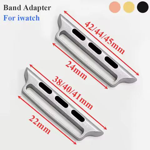 Watchband Connector for Apple Watch Ultra 49mm 45mm 44mm 42mm 38mm Adapter for IWatch Ultra Series 6