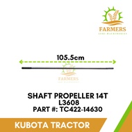 Shaft Propeller 14T Kubota Tractor L3608 Part : TC422-14630